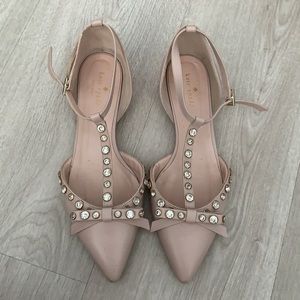 Kate spade Lydia bow flats size 9